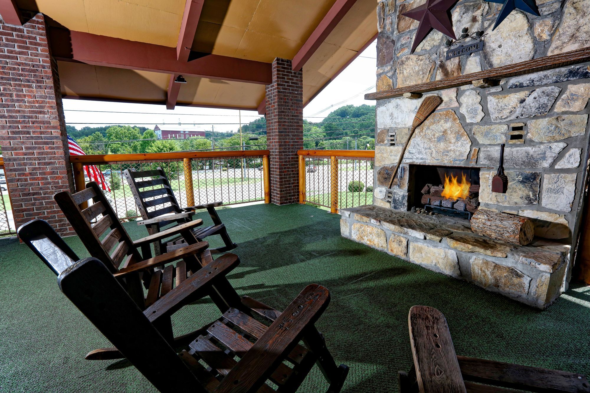 Wild Bear Inn Пиджен Фордж Интериор снимка